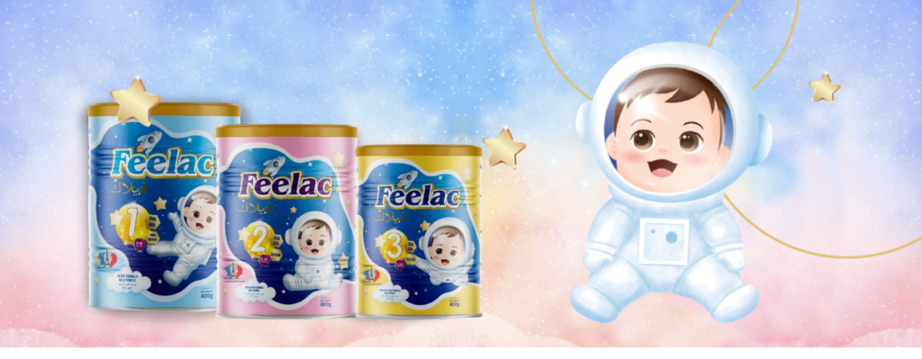 Feelac Basic infant formula milk powder range – Stages 1, 2 and 3